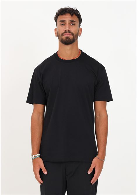 T-shirt colore nero da uomo a tinta unita IM BRIAN | TS2720009